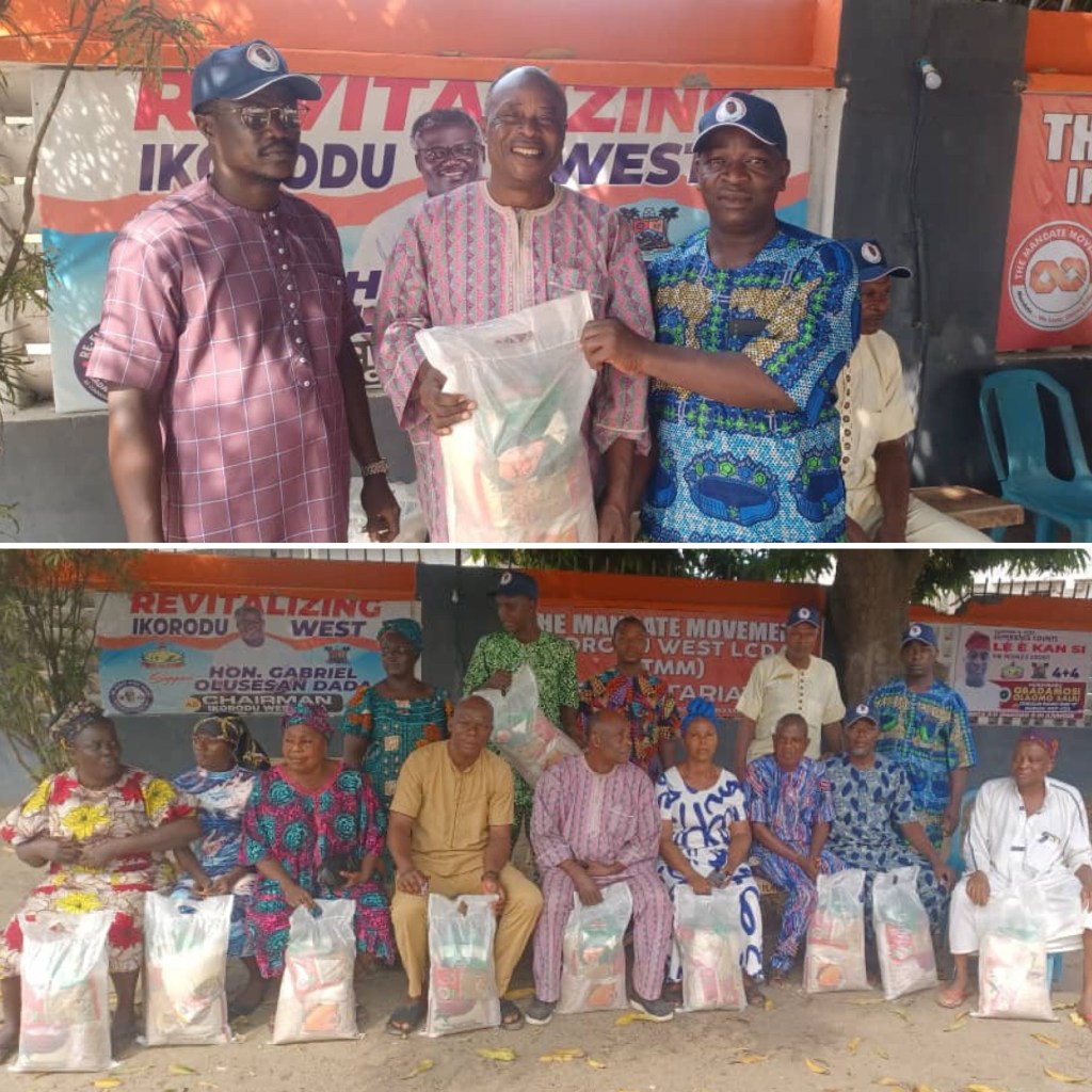 IKORODU WEST LCDA TOP CHAIRMANSHIP ASPIRANT SESAN DADA’S GODCO 2025 SPREADS HOPE WITH RAMADAN, LENT FOOD PACKAGES IN IKORODU WEST&nbsp;LCDA